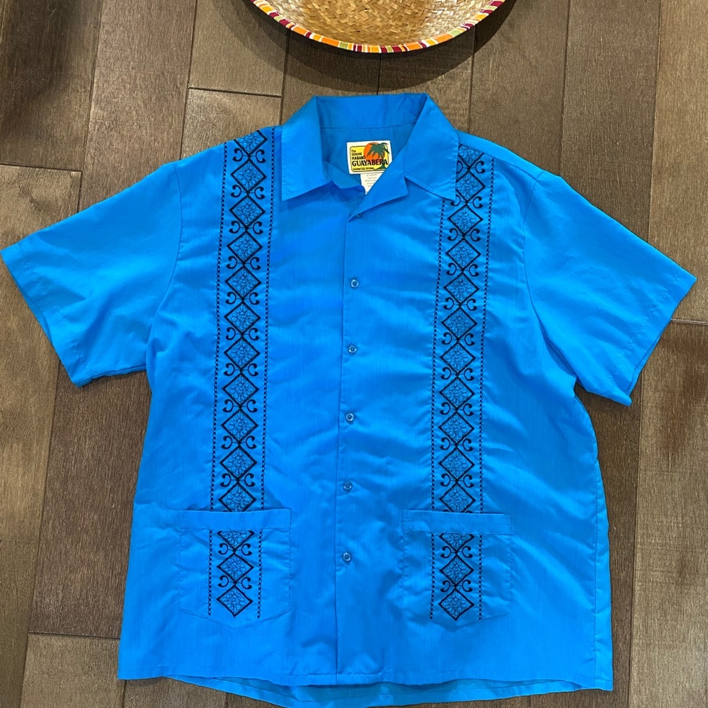 Blue Cuban shirt